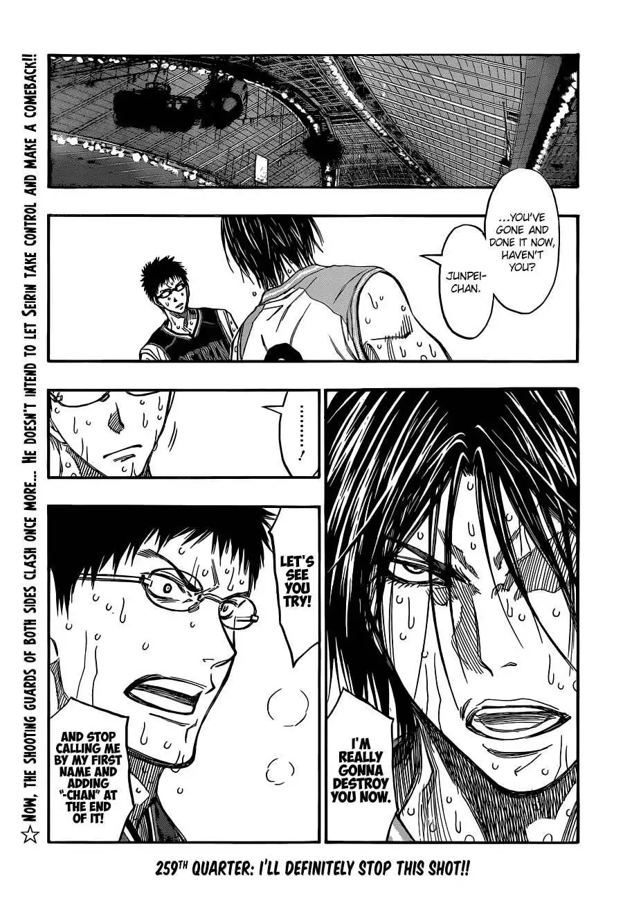 Kuroko no Basket Chapter 259 3